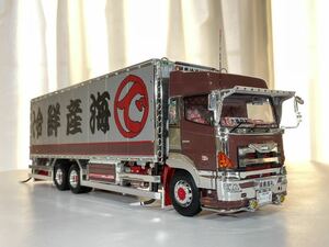 1/32 グラプロ 冷凍車 デコトラ 完成品