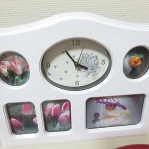 時計 まとめ売り 掛け時計 置きデニムパンツ系 丸形 四角 セイコー Maruman 桂由美 フォトスタンド アナログ クロックの画像3