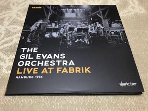 Gil Evans And His Orchestra Live At Fabrik Hamburg 1986 高音質 ライブ盤 3LP NDR Fabrik Hiram Bullock Bill Evans 廃盤