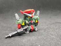 ガン消し SDガンダム リペイント G-ARMS マーク36 ブラックベレーガンダム レッドベレーガンダム_画像8