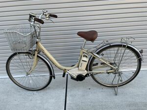 BRIDGESTONE Assista A6L30. electric bike 26 -inch 6.0Ah with charger 3 step shifting gears mileage verification present condition goods 