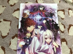 054クリアファイル　FGO Fate Grand Order 劇場版　Heaven's Feel　前売り 特典　桜　凛　セイバー　イリヤ