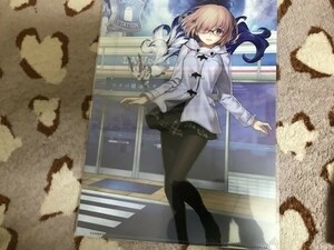 073クリアファイル　FGO Fate Grand Order　ローソンHMV限定　マシュ