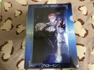 074クリアファイル　FGO Fate Grand Order ローソンHMV　ロマニ