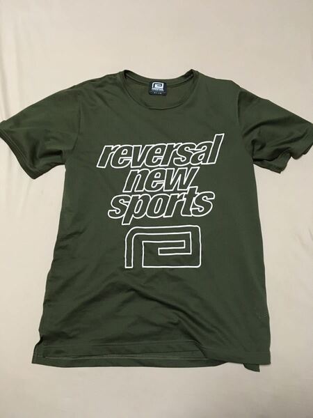 rvddw、reversal（リバーサル）、ドライメッシTシャツ、メンズＭサイズ、中古