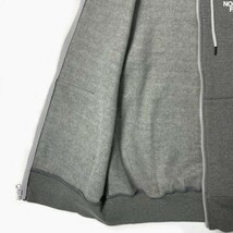 1円～!売切!【正規新品】THE NORTH FACE HALF DOME FULLZIP フルジップ パーカー US限定 男女兼用 裏起毛 ロゴ(XXL)グレー 181130-33_画像5