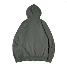 1円～!売切!【正規新品】THE NORTH FACE HALF DOME FULLZIP フルジップ パーカー US限定 男女兼用 裏起毛 ロゴ(XXL)グレー 181130-33_画像6