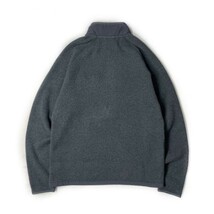 1円～!売切!【正規新品】THE NORTH FACE◆GORDON LYONS 1/4ZIP フリース プルオーバー US限定 厚手ニット 茶タグ(M)グレー 181024-35_画像8