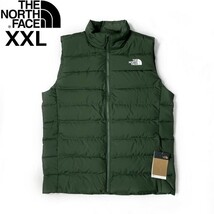 1円～!売切!【正規新品】THE NORTH FACE◆ACONCAGUA 3 VEST ダウンベスト アコンカグア US限定 軽量 撥水 アウトドア(XXL)緑 190122-80_画像3