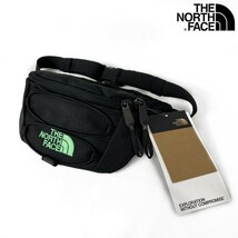 1円～!売切!【正規新品】THE NORTH FACE JESTER LUMBAR ウエストバッグ ボディバッグ US限定 2023最新 ロゴ刺繍(OS/2L)黒 緑 180626-13_画像1