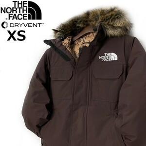 1円～!売切!【正規新品】THE NORTH FACE◆MCMURDO BOMBER JACKET マクマードボンバー ダウンジャケット US限定 新作(XS)茶③ 190122-175