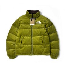 1円～!売切!【正規新品】THE NORTH FACE◆1992 REVERSIBLE NUPTSE JACKET コーデュロイ ヌプシ リバーシブル US限定(S)緑 茶 190122-190_画像4