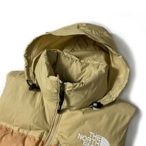 1円～!売切!【正規新品】THE NORTH FACE◆W 1996 RETRO NUPTSE VEST ダウンベスト ヌプシ US限定 最新 パッカブル(M)ベージュ 190122-115_画像5