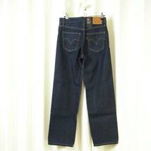 未使用タグ付き約7000円 Levi's リーバイス DAD Jeans ダッドジーンズ 24インチ ネイビー ゆったりハイウエスト紺青_画像4