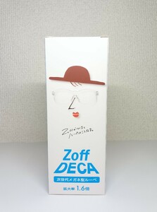 【一円スタート 未使用】Zoff DECA 次世代型メガネ型ルーペ 拡大率1.6倍 マットブラック