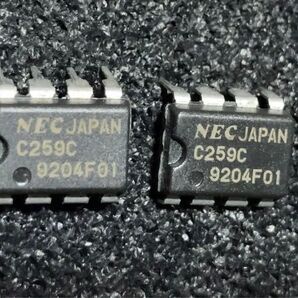 NEC オペアンプ μPC259C 4個セット