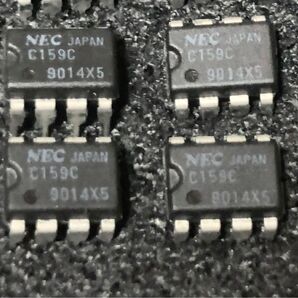 NEC オペアンプ μPC159C 4個セット
