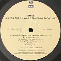 即決！スウェーデン・レア・グルーヴ傑作！ Doris - Did You Give The World Some Love Today, Baby / Rare Groove A to Z_画像4