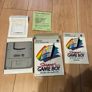 スーパーファミコン スーパーゲームボーイ 箱付き 説明書付き スーパーファミコン スーパーファミコン専用