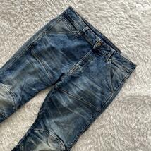 G-STAR RAW ジースターロウ ロゥ ロー デニムパンツ ジーンズ パン 5620 3D SLIM スリム 立体裁断 バイカー ストレッチ W31 男性 メンズ_画像3