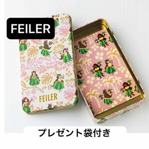 【FEILER】フェイラー　ポストカード　缶ボックス　セット　マナマナ　プレゼント袋　アートパネル　インテリア　小物収納