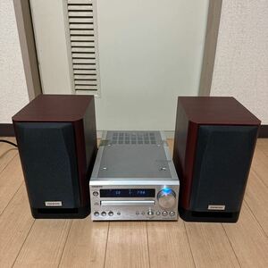 ONKYO/オンキョー CDレシーバー CR-D2 スピーカー ペア D-D2E 音出し確認済み 