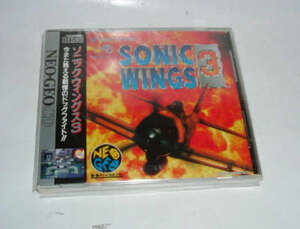  new goods beautiful Neo geo CD [ Sonic wings 3]* wholesale store stock stock commodity new goods NEOGEO CD exhibiting 