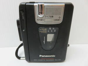 パナソニック　ミニカセットレコーダー　RQ-L200　本体　Panasonic