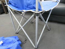 チェア　1人掛け　椅子　折りたたみ　ドリンクホルダー　ケース付　キャンプ　アウトドア_画像7