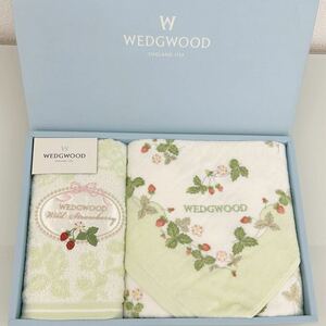 WEDGWOOD ウェッジウッド フェイスタオル ウォッシュタオル ワイルドストロベリー 