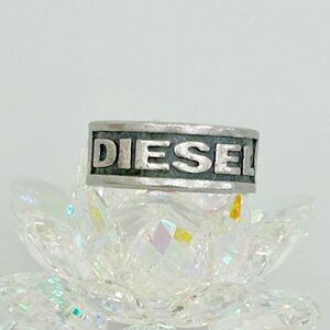 DIESEL ディーゼル ロゴ ステンレス リング 指輪 