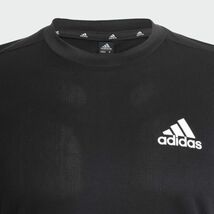 新品　アディダス　半袖Tシャツ　 4XO (5XL)　　黒　　ポリエステル100%_画像3