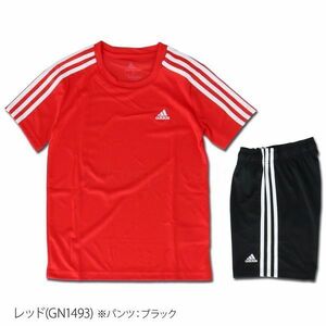  новый товар * Adidas короткий рукав * шорты верх и низ в комплекте 150 красный 