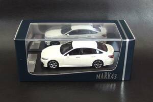 MARK43 1/43 トヨタ　クラウン　RS　ADVANCE　2018　ホワイトパール　ミニカー ホビージャパン ポストホビー