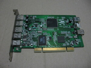 IODATA IEEE1394&USB2.0 PCI board 1394US2-PCI Junk 