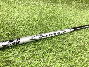 番号 W-1 シャフト Diamana W60 frex-S グリップ付 スリーブ付 114cm 119g ブリヂストン BRIDGESTONE用 ドライバー用 中古