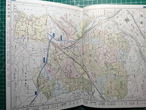 lk古本【区分地図帳】横浜 川崎 昭和53年[+神奈川県市街図 市営バス路線図 横浜ドリームランド案内図 モノレール大船線 詳細図は映画館入り