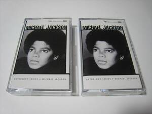 【カセットテープ】 MICHAEL JACKSON / ANTHOLOGY US版 2本組 マイケル・ジャクソン JACKSON 5