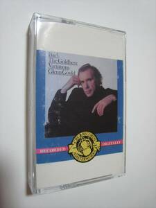 【カセットテープ】 GLENN GOULD / BACH : GOLDBERG VARIATIONS (1982) US版 グレン・グールド バッハ ゴールドベルク変奏曲 _