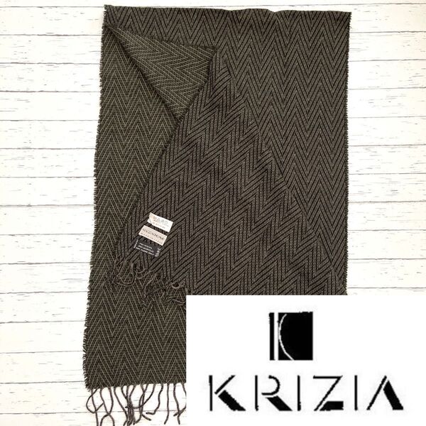 値下げ!【KRIZIAUOMO】クリッツィアウオモ ストール マフラー ウール