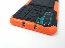 Huawei P30 Pro/HW-02L用 スタンド カバー 耐衝撃ケース ソフト＋ハード オレンジ_画像6