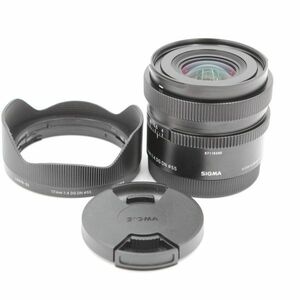 ★新品級★ SIGMA シグマ 17mm F4 DG DN ソニーEマウント用