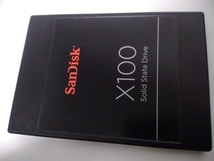 ■ SSD ■ 128GB （1740時間）　X100　SanDisk　正常判定　送料無料_画像1