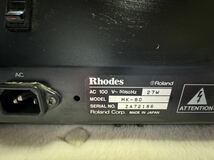 Roland、Rhodes名機エレピMK-80美品、完動品、ハードケース付_画像8