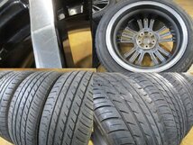 ホンダ RC1 オデッセイ アブソルート 純正 ホイール タイヤ 4本セット 5H-114.3 18インチ 7J+55 225/45R18 2019年 RC2 RC3 RC4 RB 流用_画像5