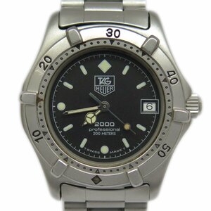 1円 ry TAG Heuer タグホイヤー プロフェッショナル2000 デイト メンズ QZ クオーツ 腕時計 962.013【時計】【中古】