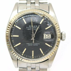 1円 ry ROLEX ロレックス オイスターパーペチュアル デイトジャスト メンズ AT オートマ 腕時計 1601【時計】【中古】