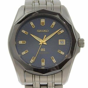 1円 gg SEIKO セイコー GS 青文字盤 メンズ クォーツ 8J56-8000 SS