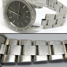 1円 ry ROLEX ロレックス エアキング プレシジョン メンズ AT オートマ 腕時計 14010【時計】【中古】_画像9