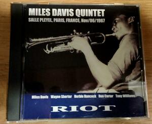 マイルス・デイビス　Miles Davis Riot [Mega Disc] 1967/11/6 ブート名盤